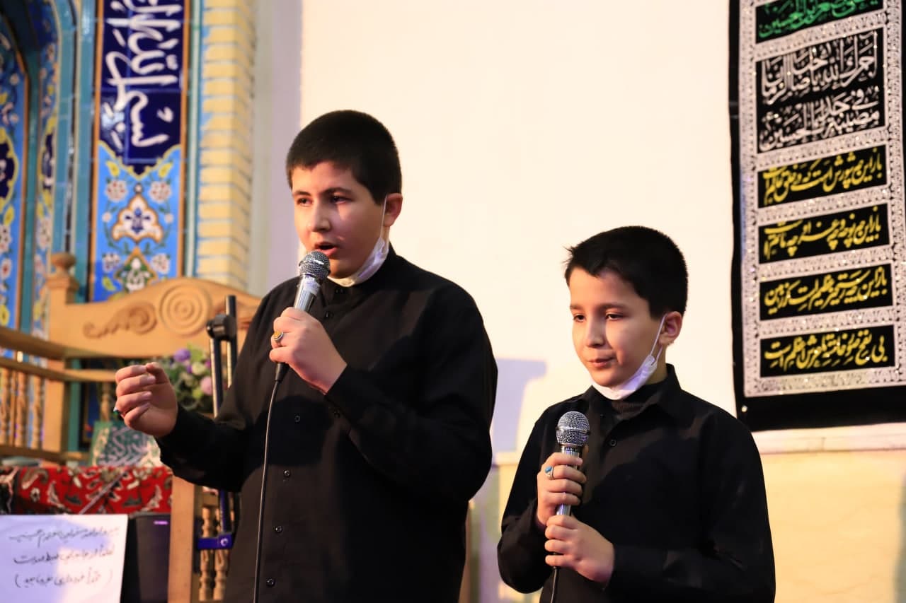 دکلمه خوانی نوگلان حسینی 1 نوگل حسینی